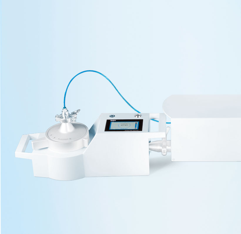 Kalibrierung Keimsammler MAS-100 Atmos