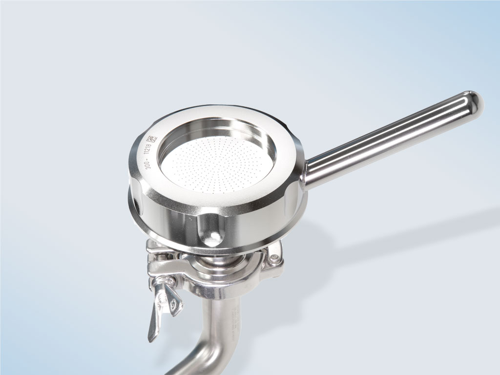 Sammelkopf von MAS-100 Iso Luftkeimsammler mit Handgriff für mikrobielles Monitoring von Luft in Isolatoren und RABS